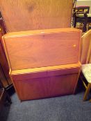 A RETRO TEAK BUREAU H-108 W-91 CM