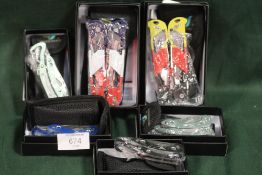 SIX BOXED MILLION SOURCE POCKET TOOLS