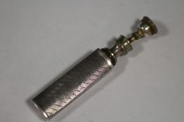 A VINTAGE HALLMARKED SILVER SCENT SPRAYER