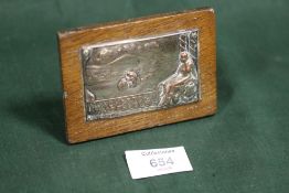 A 1922 MANCHESTER MOTOR CLUB COTTRELL CUP TRIAL PLAQUE MEDAL