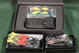 THREE BOXED MILLION SOURCE POCKET TOOLS