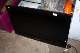 A SAMSUNG TV WITH NO REMOTE