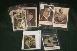 A SMALL QUANTITY OF WWII GERMAN POSTCARDS
