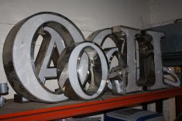 A SELECTION OF DISPLAY LETTERS