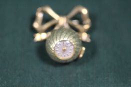 A VINTAGE ROTARY PENDANT WATCH