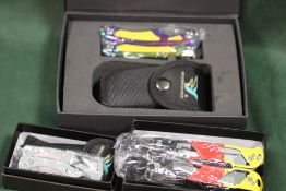 THREE BOXED MILLION SOURCE POCKET TOOLS