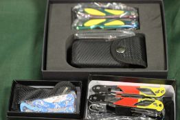 THREE BOXED MILLION SOURCE POCKET TOOLS