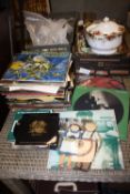 A COLLECTION OF LP RECORDS AND 7