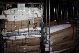 TWO CAGES OF WALLPAPER