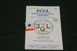 AN IGL CERTIFIED OVAL CUT 2.5CT SAPPHIRE