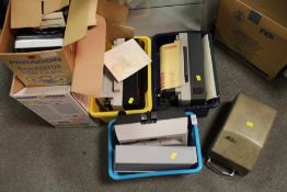 A QUANTITY OF ASSORTED PROJECTORS TO INCLUDE AN ALDIS EXAMPLE