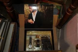 SIX BOXED GOLDDOLLAR WATCH, BOXER AND FRAGRANCE SETS