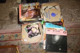 A COLLECTION OF 78S, LP RECORDS AND 7