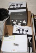 A BOX OF LED PROJECTION LAMPS
