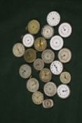 A BAG OF VINTAGE WRISTWATCH MOVEMENTS