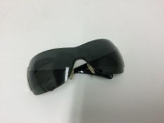 PRADA - a pair of black and silver sunglasses