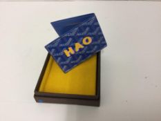 GOYARD PARIS - a blue HAO card holder