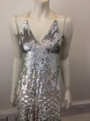 TEMPERLEY LONDON - a ladies sequin dress, size 10
