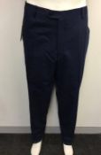 BRIONI - a pair of gents navy blue suit trousers size EU 50