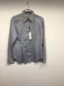 KEZCO - a ladies navy blue shirt, size 10