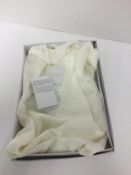 LAPERLA - a ladies white silk nightdress, size 10