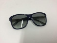 GUCCI - a pair of blue frame sunglassesCondition Report:Scratches to lenses