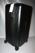 RIMOWA - a black matt essential trunk / suitcase