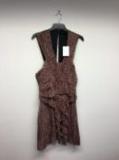 ISABEL MARANT - a ladies red floaty dress, size 8