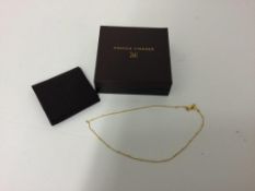 MONICA VINADER - a gold dainty necklace