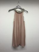 DIANE VAN FURSTENBERG - a ladies pink dress, size 6 A/F