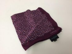 LANVIN - a purple handkerchief