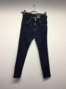 DSQUARED - a pair of ladies blue jeans, size 32