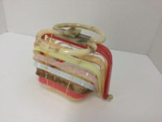 CULT GAIA - a multicoloured wooden/plastic bag