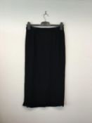 ROLAND MOURET - a ladies navy blue skirt, size 12