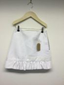 CAITLIN PRICE - a ladies white skirt, size small