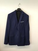 ARMANI - a gents navy blue suit jacket
