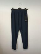 LULULEMON - a pair of ladies dark grey / blue gym leggings
