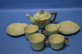 A CARLTON WARE BACHELOR SET