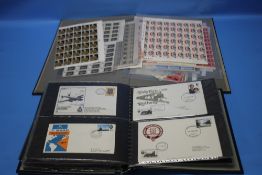 AN ALBUM OF BRITISH POSTAL COVERS EARLY 19TH CENTURY MODERN, to include a selection of Pre stamp