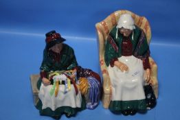TWO ROYAL DOULTON FIGURINES 