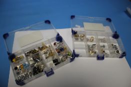 A QUANTITY OF MAINLY CUFFLINKS, EARRINGS ETC.