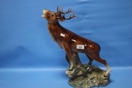 A CERAMIC STAG