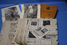 A COLLECTION OF ASSORTED ADVERTISING ITEMS, to include a 