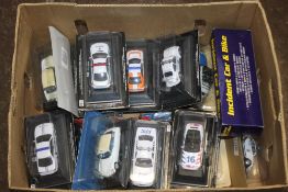 A TRAY OF MODEL VEHICLES