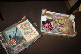 A QUANTITY OF CHILDREN'S ANNUALS TO INCLUDE EAGLE, JUDY, BEANO ETC.
