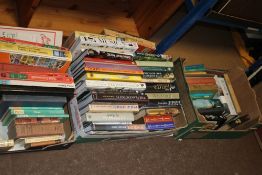 THREE BOXES OF MISCELLANEOUS BOOKS