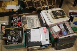 JOHN F. KENNEDY (JFK), A LARGE COLLECTION OF BOOKS AND MEMORABILIA to include original newspapers,