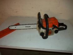 A STIHL PETROL CHAINSAW