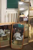 FOUR ASSORTED MIRRORS