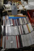 A BOX OF ASSORTED CDS